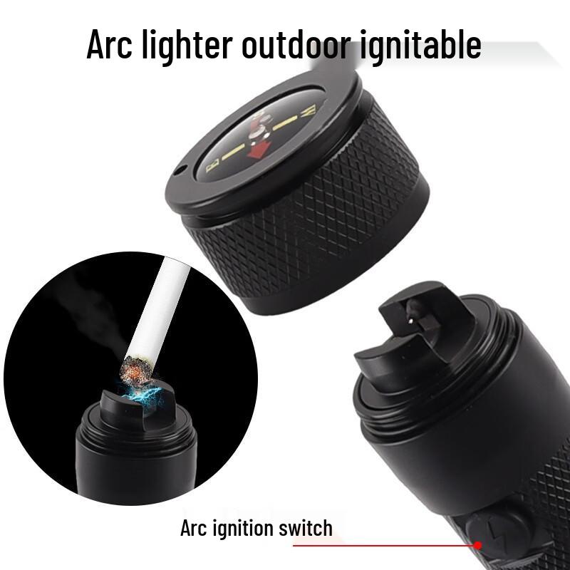 Multi-functional Rechargeable Safety Hammer Flashlight