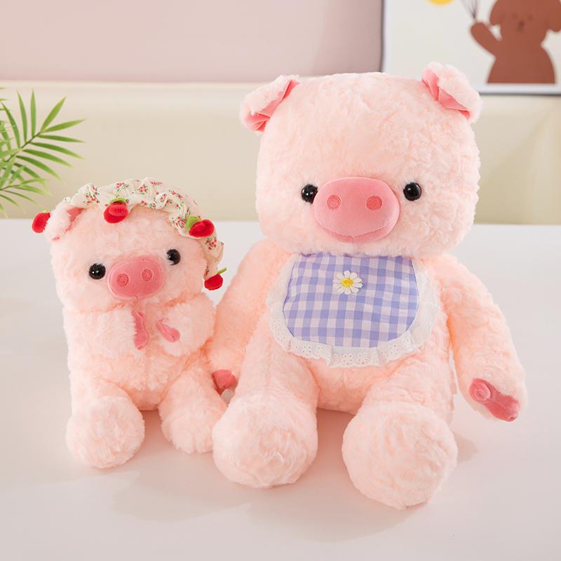 Non-Toxic Cute Pig Rose Plush Toy Plush Doll Romantic Lover Gift Home Decoration Children Valentine'S Day Gift Childrenfriend