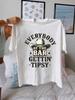 Wzm1021268hat Printing Plus Size Unisexs Round Neck Tshirt Summer Casual Street Fashion Unisexs Joker Short Sleeve Tshirt