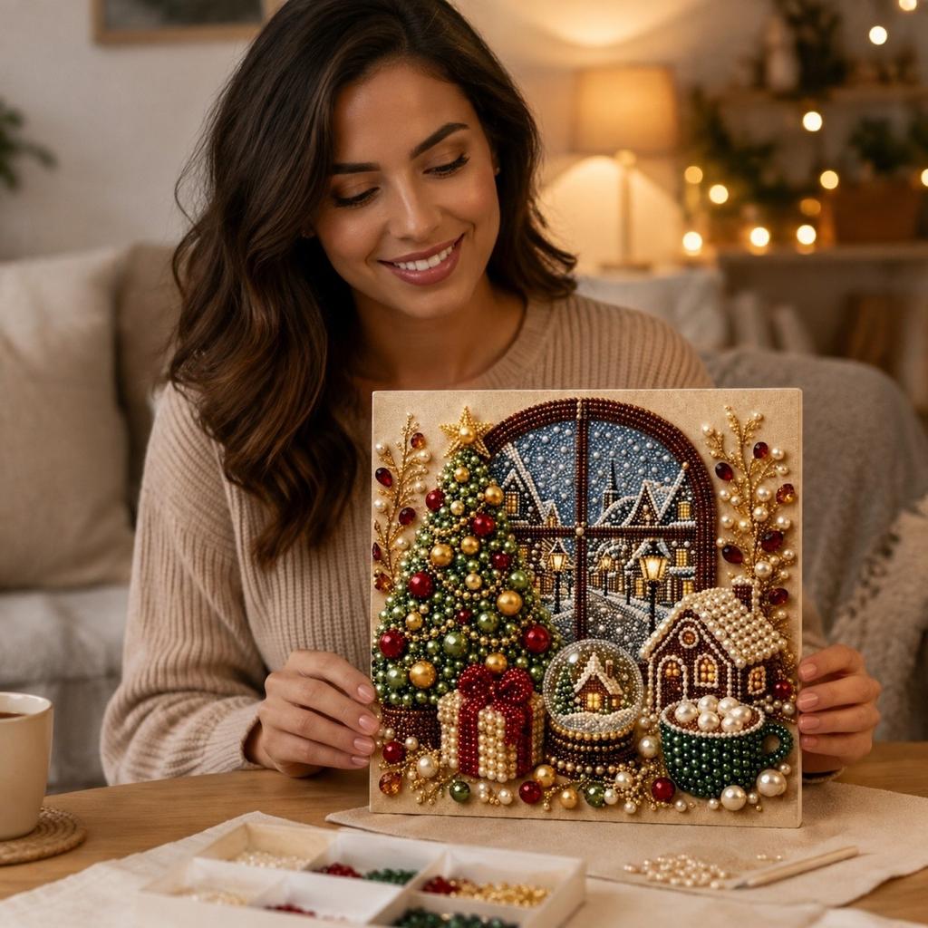 Christmas Kit with Beads for Adults DIY