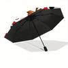 1 Stück Weihnachts-Nikolaus Automatisches Öffnungs-/Schließschirm, Ideales Geschenk für Fans zum Geburtstag, Weihnachten, Trendige Mode y250828055