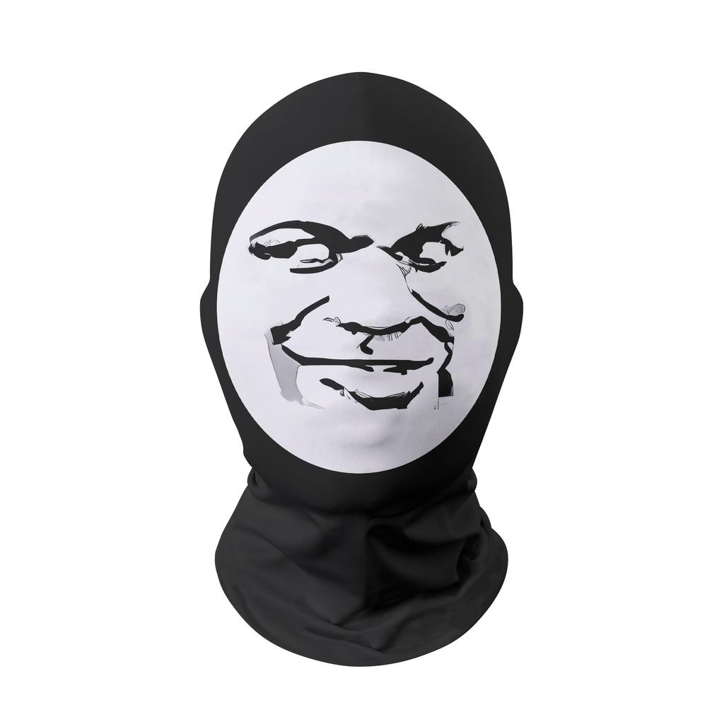Funny Mask Mock Funny Face Dress Up Headband Full Face Halloween Cosplay Home Party Halloween Mask