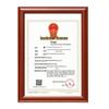 Wooden Certificate and Business License Display Frame