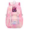 Anime Demon Hunters Printed Large Capacity Waterproof Backpack Teenger Student Schoolbag Bookbag Travel Bag