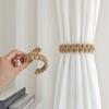 1/10pcs Braided Curtain Holdback Rope Curtain Tiebacks Simple Drapes Woven Hanging Storage Bracket Home Decor Curtain Buckles