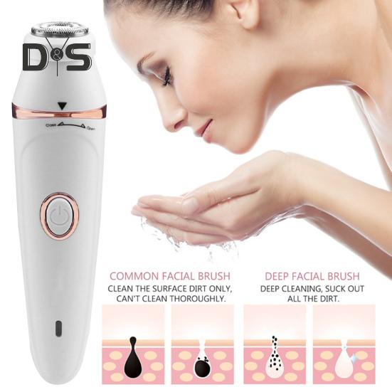 Multifunction Women Electric Epilator USB Rechargeable Waterproof Face Body Bikini Area Arm Leg Hair Removal Device Hair Remover Trimmer Shaver