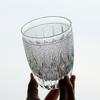 Jinzhi Japanese-style Juice Cup Artificially Carved Edo Cut Handmade Whiskey Crystal Glass Wine Glass Gray Qiro