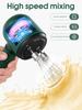 Electric Whisk Twin Stick Model Electric Milk Froth USB Rechargeable 1200mAh 3 Speed Electric Mixer Cake Baking Kitchen Tools