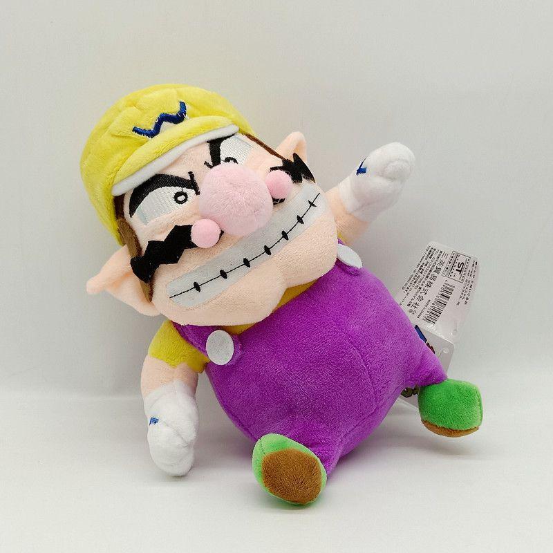 Rare Nintendo Super Mario Bros Plush Toy Wario 11 Inch Stuffed Animal Doll For Collectors