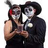 Day of the Dead Mask Full Face Mask Halloween Mask Sugar Skulls Mask Mexicans Masquerade Mask Party Mask for Carnivals