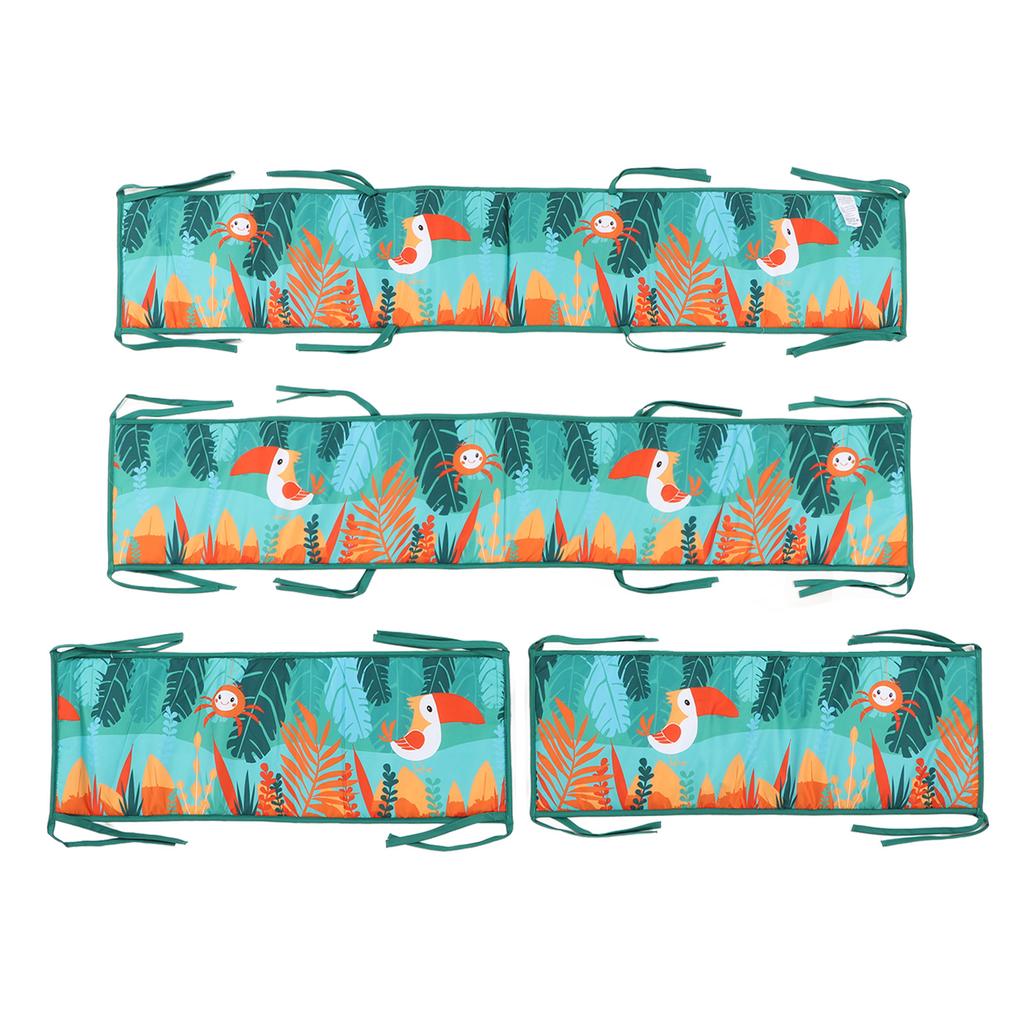 Toddler Bedrail Guard Printing Infants Bed Barrier Safety Rail Fence Extra Tall Bed Rail for