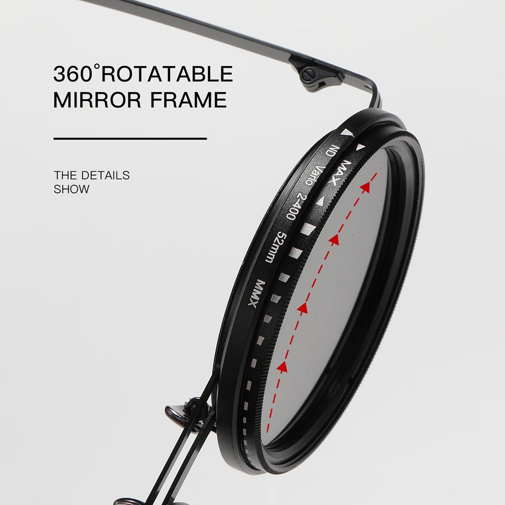 The New 9-speed Adjustable Sunglasses Are Designed By Hand. ND Glasses Are Highly Transparent and Ultraviolet Pola  rized Sunglasses.