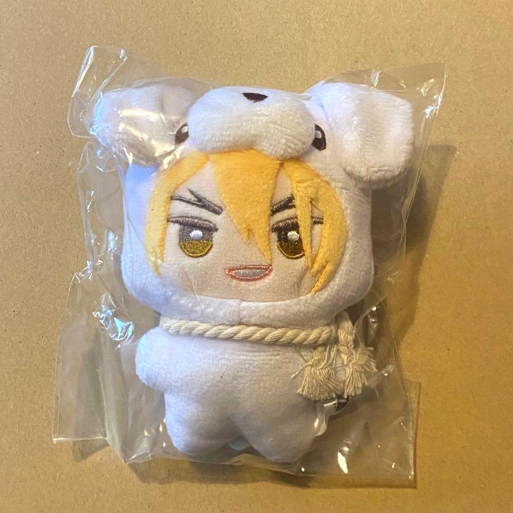 Dr.STONE Ryusui Nanami Animal costumes Plush Mascot chain 10cm Japan