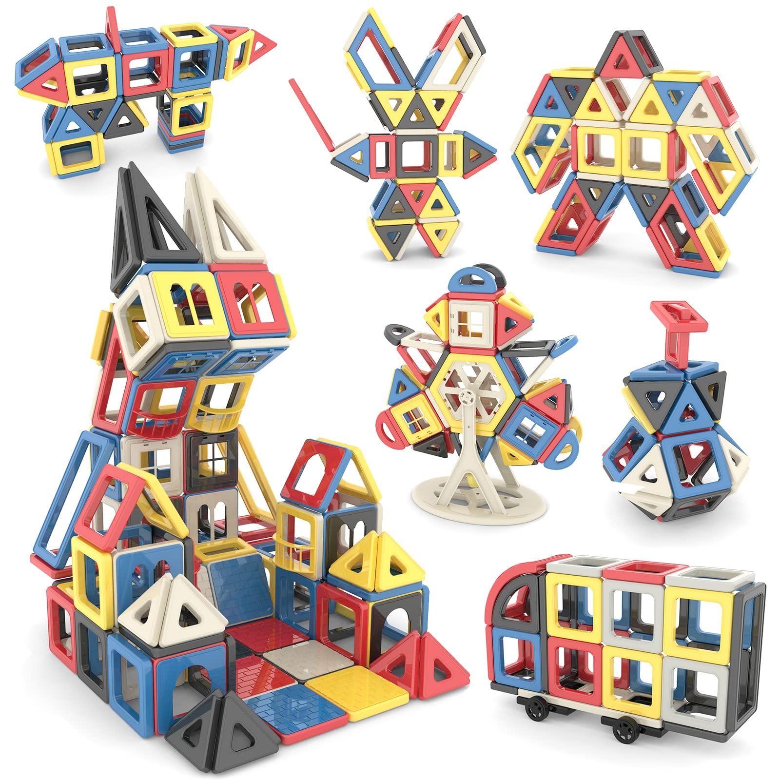 

Магнитные блоки AOMIKS, Магнитные блоки, 3D-конструкторы, Развивающие игрушки, Учащиеся начальной школы, Мальчики, Девочки, Дети, Детский сад