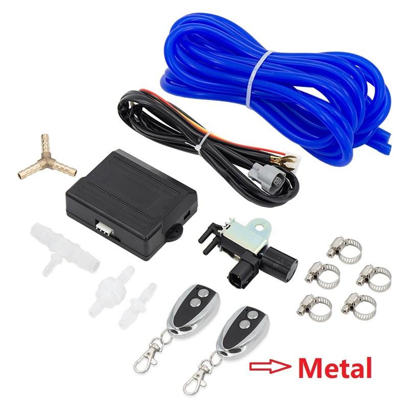 Universal Eletric Exhaust Cutout Controller Valve Wireless Switch Remote