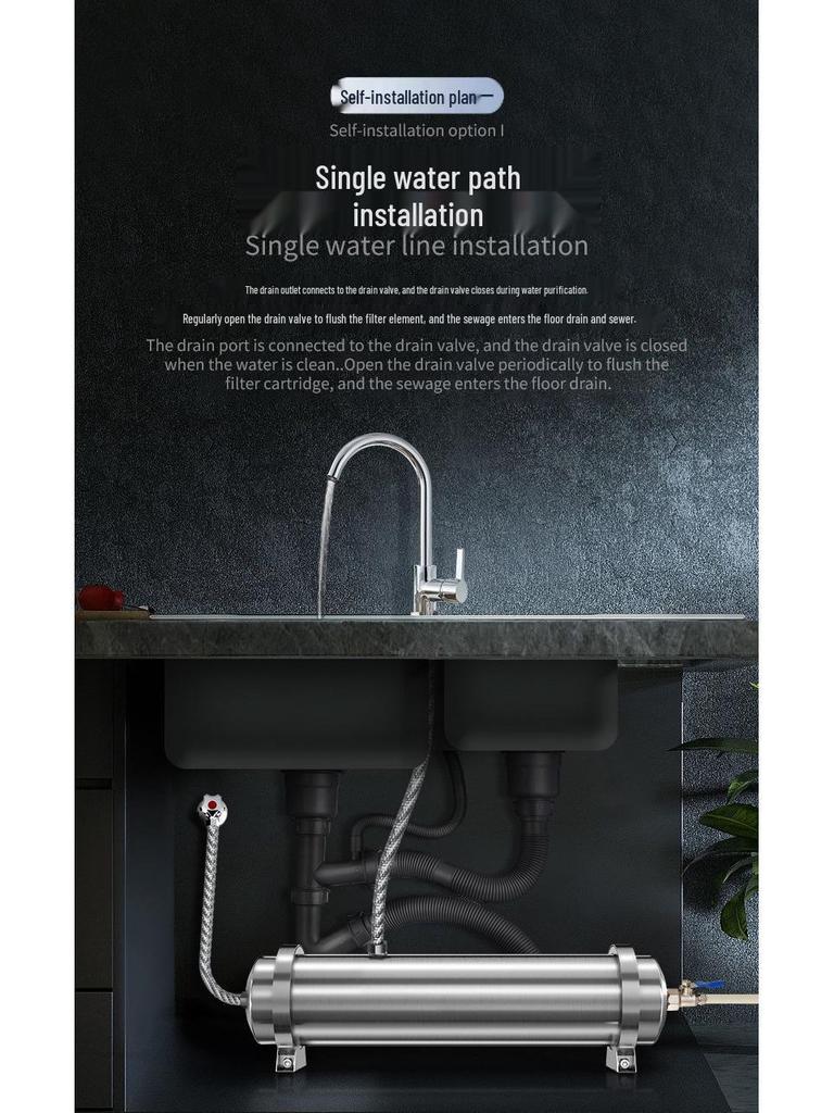 Yellow Mud Nemesis Whole House Stainless Steel Ultrafiltration Water Purifier