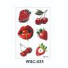 WSC Waterproof Non-Reflective Flower & Butterfly Tattoo Sticker