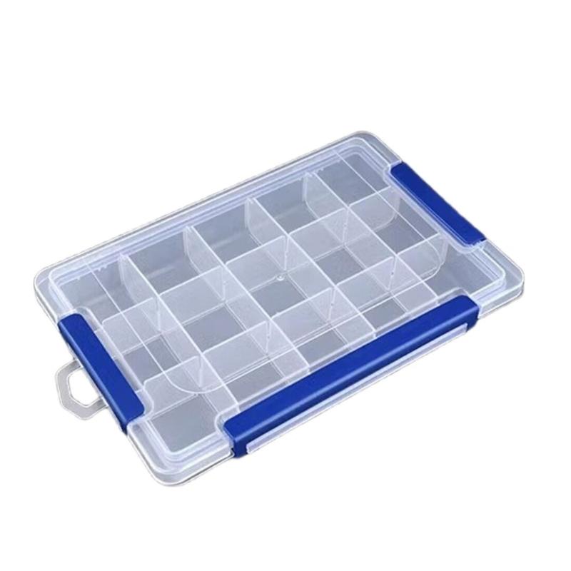Tool Box Screw Organizer Removable Compartment Plastic Small Parts Organizer Hardware Organizer Box for Garage