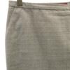 AMACA Made In Japan Pin Dot Pattern Midi Length Tight Skirt 38 Gray Women Used