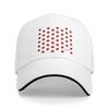 Hadestown Flower Baseball Cap Hip Hop Sandwich Cap Unisex Adjustable Sun Cap Outdoor