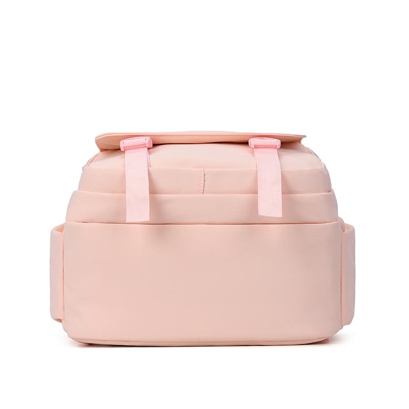 Letter Embroidery Women's College Backpack Multi-Compartment Student Schoolbag