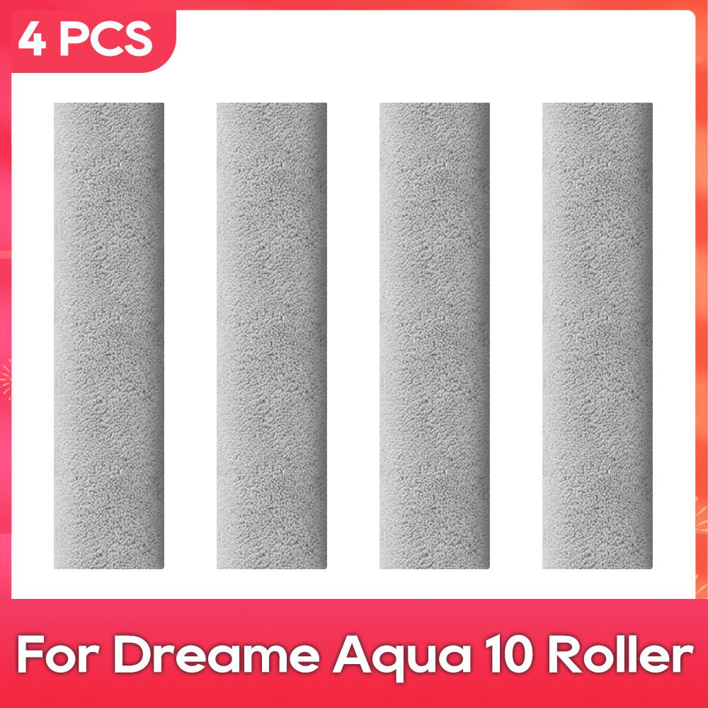 Fit For ( Dreame Aqua 10 Ultra Roller Complete, Aqua 10 Ultra Track ) Parts Accessories Main Side Brush Filter Mop Dust Bag