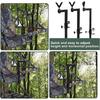 Portable Outdoor Tree Stand Y Shape Rest 360 Degree Rotating Outdoor Rest Fixed Brackets for Tree Stands Enduring