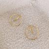 Vintage Geometric Irregular Curve Clip Earrings For Women Ear Cuff Wrap Non Pierced Earings Fashion Jewelry