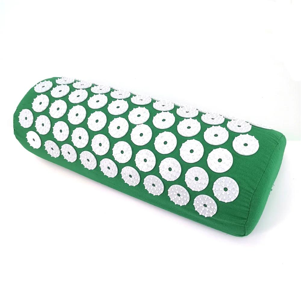 Acupressure Massage Mat Set with Pillow Relieve Back Body Pain Stress Yoga Spike Mat for Relaxation