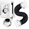 Upgrades 6 Layer Aluminum Dryer Vent Hose Incorporating Reinforced Steel Wire PVC Coating for Enhances Tear Resistance