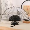 38cm Retro Aesthetic Folding Fan, Lightweight and Portable Capable of Handling Eastern Elegance