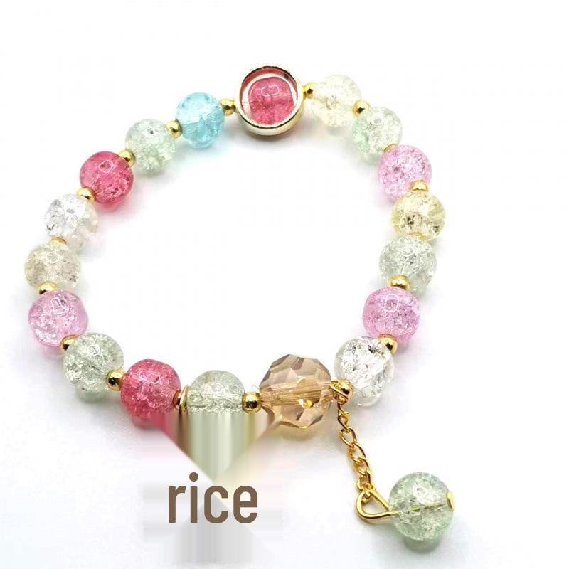 Mori Style Mermaid Crystal Bracelet – Versatile Niche Design for Women, Ideal for Students and Best Friends