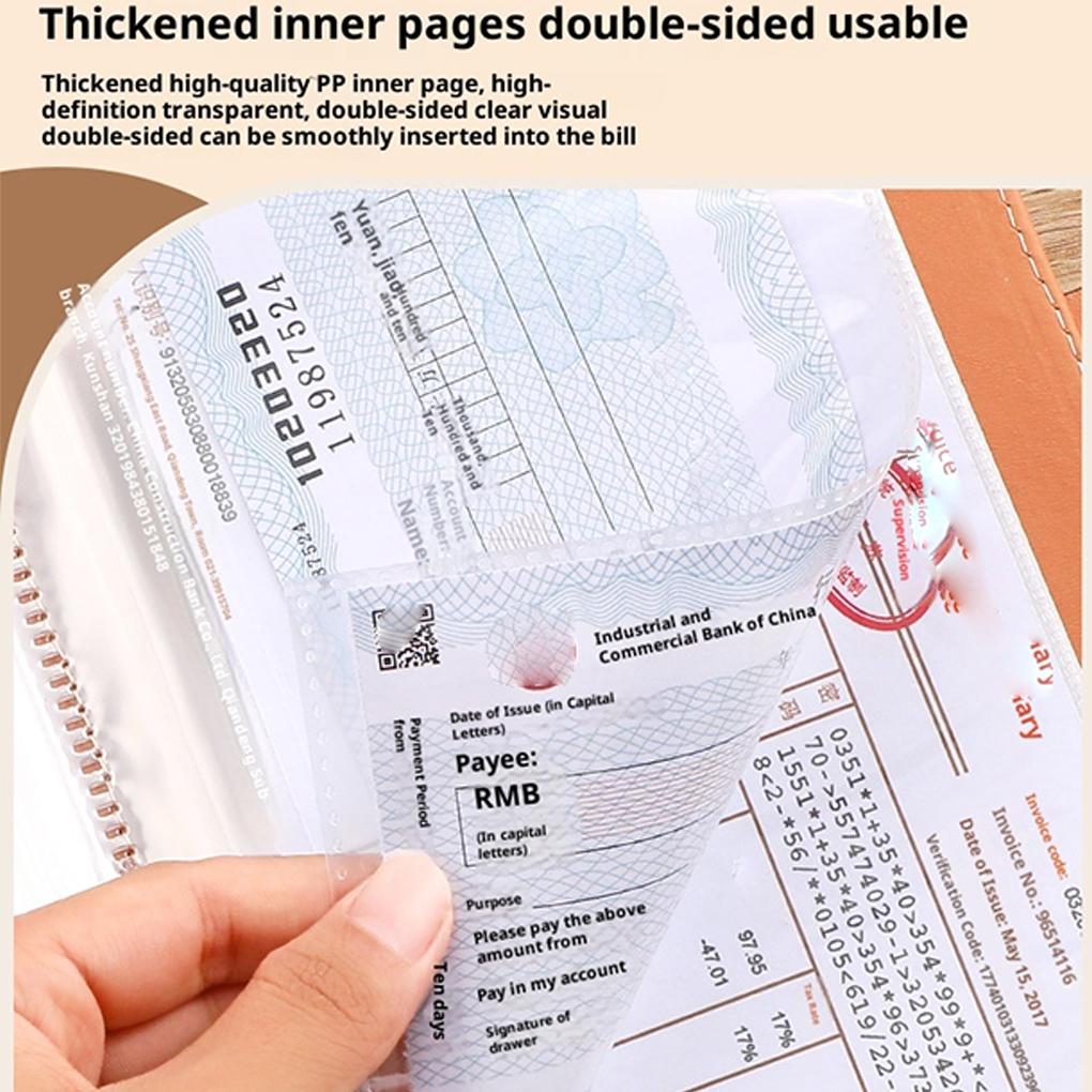 Money Saving Book Wallet Double-sided Card Slot Storage Envelopes With Multifunctional - Savers, Families, and Hospital