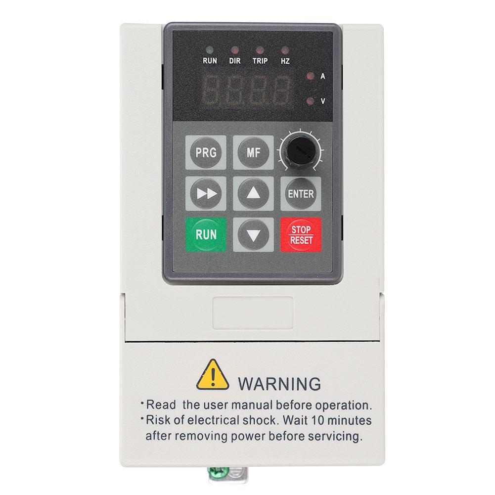 110V 0.75KW 7A Single Phase Input 3 Phase Output VFD Frequency Inverter Converter