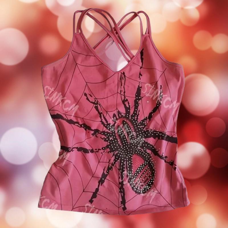 Sexy Y2K Rhinestone Camisole Slim Fit Crop Top Women