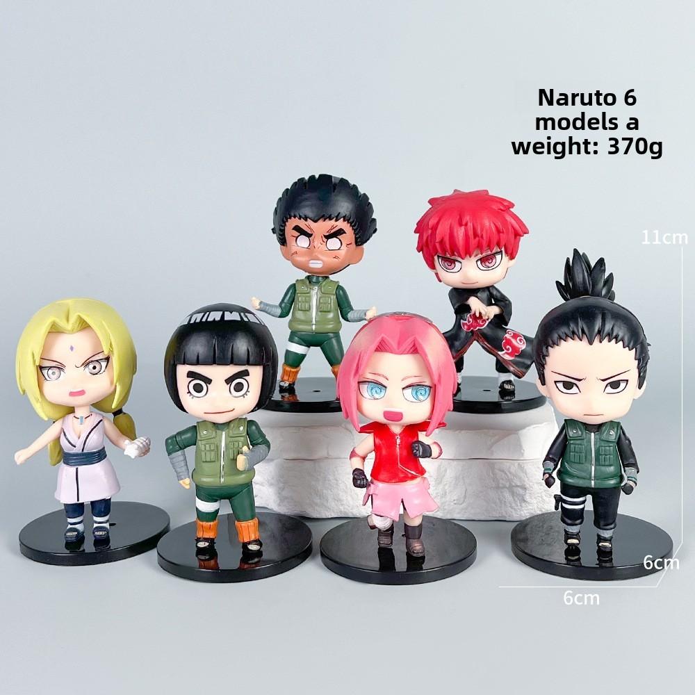 נארוטו סאסקה קקאשי איטאצ'י דמות אנימה דגם פסלון קישוט לאספני אנימה ולמתנות