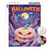 Halloween Pearl Painting Set 5D DIY Pearl Art Home Bedroom Wall Decor Handmade Gift Pumpkin Moon Forest Fantasy Scene Craft Art Kit