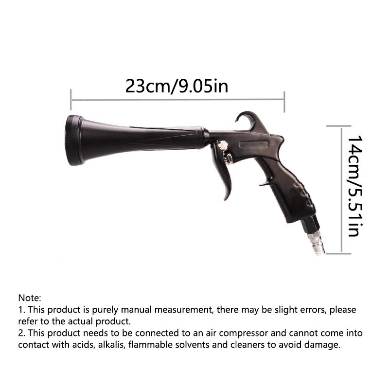 Tornado Air Blow Car Wash Gun Efficient Dry Cleaning Gun High Pressure Dust Blowing Gun Professional Car Interior Cleaning Tools