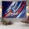 Crystal Palace Crest Design Tapestry, Unique Design Tapestry, Wall Decor for Bedroom,Livingroom, Playroom,Heartwarming Fan Holiday Gifts