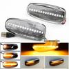 Yellow Flowing Side Turn Signal Lights for Mercedes-Benz W210 W202 W208 R170 W638