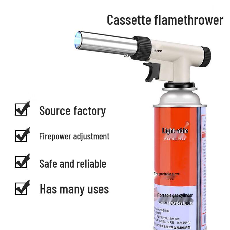Portable Cassette Gas Torch