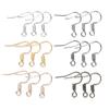100Pcs Multicolor Metal Simple Earing Hook Earing Clasp Connector For DIY Earwire Pendant Jewelry Making Accessories Findings