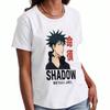 Senpai Anime Girl Wounisex's Cotton T Shirt, Premium Cotton Graphic, Durable, Casual Fashion. Featuring Japanese Manga Style Art, Comfortable And Styl