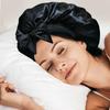 New Silk Bonnet For Sleeping Women Satin Bonnet Hair Bonnet Night Sleep Cap Scarf Wrap For Curly Hair With Tie Band For CurlyHat