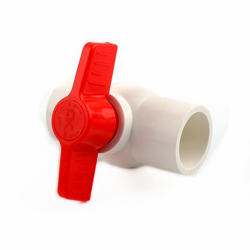 

1 ШТ 20~200мм Муфтовий ПВХ Кульовий Кран Фітинги для Садового Поливного Обладнання Перемикач Кульовий Кран для ПВХ Труби Водяний Перемикач 20mm білий