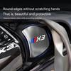 BBKG7 4Pcs Car Inner Door Bowl Stainless Steel Protection Cover Stickers For BMW X3 G45 G48 2024-2025 Sticker Styling Accessories