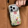 Applicable iPhone17 Advanced Sense Illustration Mobile Phone Case Apple 16/15/14 Pm Film Case 2-in-1 Anti-drop Cover