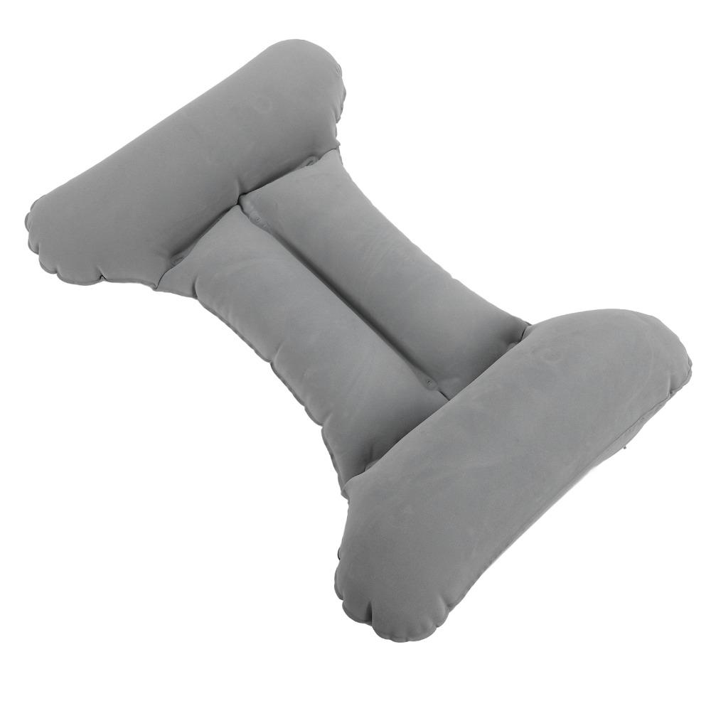 Portable Inflatable Lumbar Pillow H-Type Travel Pillow Lumbar Support Pillow  Airplane Travel