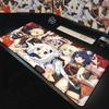 New Anime Mousepad Genshin Impact Mouse Pad Large Gamer Mat Xxl Pc Accessories Desk Protector Keyboard Pads Computer Gaming Mats