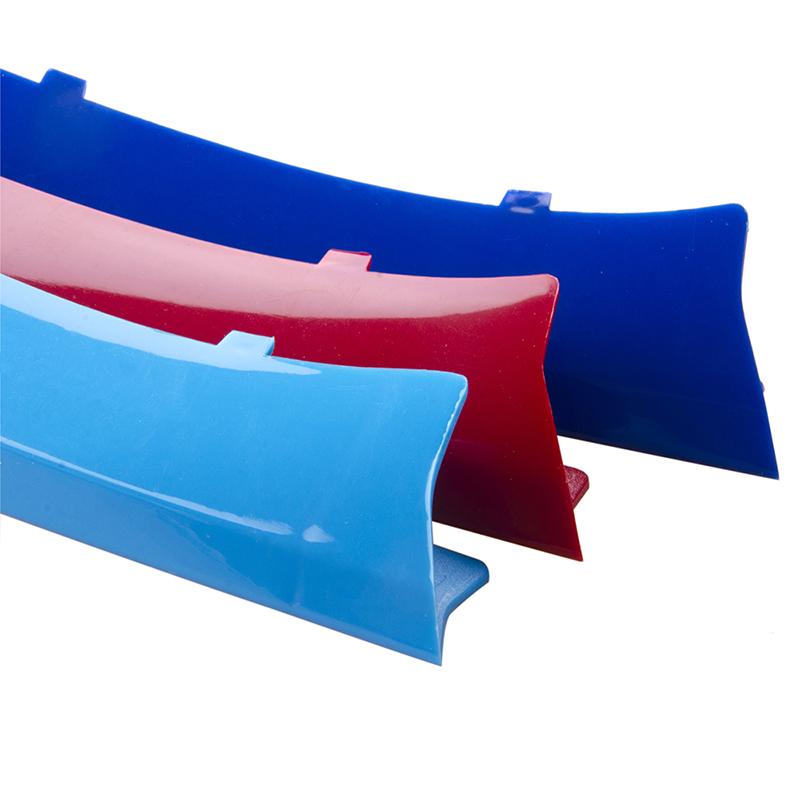 Apto Para BMW E89 Z4 2008- Grelha Rim Dianteira Clipe Decalque Faixa Capa Acabamento Para Grelha de 9 Lâminas Decoração de Carro
